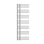 1500x500mm Difta Pre Filled Electric Towel Rail Flat Chrome