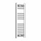 800x200mm Heated Straight Towel Rail Radiator Chrome