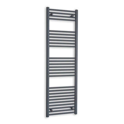 1600x400mm Heated Straight Anthracite-Sand Grey Towel Rail