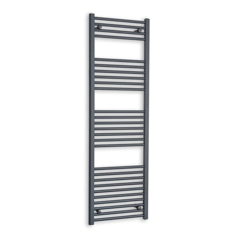 1600x400mm Heated Straight Anthracite-Sand Grey Towel Rail