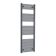 1600 x 500 Anthracite Dual Fuel Flat Heated Towel Rail Radiator - Elegant Radiators