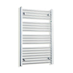 1000x550mm Heated Straight Towel Radiator Chrome
