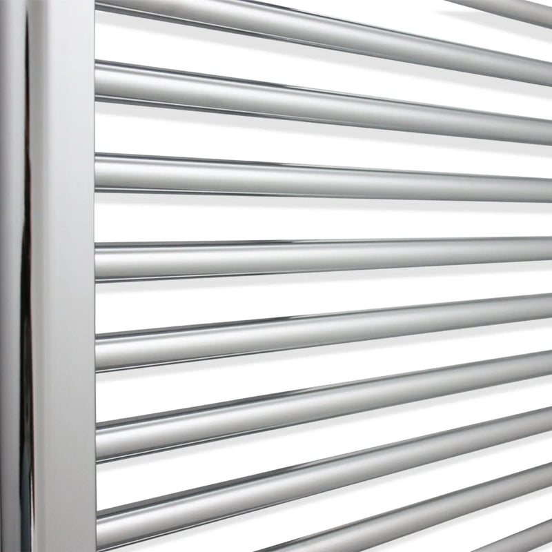 1200x900mm Heated Straight Towel Rail Radiator Chrome