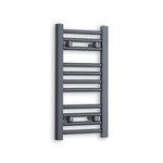 600x300mm Heated Straight Anthracite-Sand Grey Towel Rail