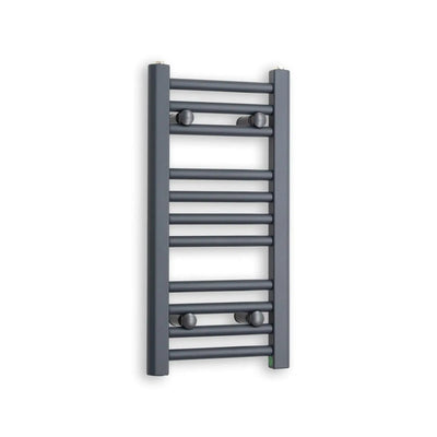 600x300mm Heated Straight Anthracite-Sand Grey Towel Rail