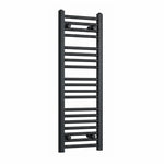 300x1000mm Flat Matt Black Towel Rail Image