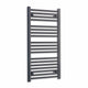 1000 mm High x 450 mm Wide Heated Towel Radiator Flat Black