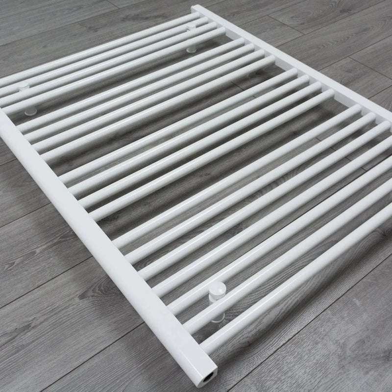 1000x900mm Heated Towel Radiator Flat White Central Heating