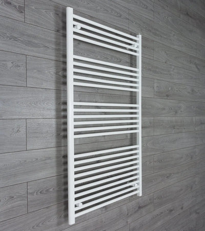 1400x750mm Towel Rail Radiator Flat White Central Heating
