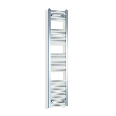 1600x350mm Heated Straight Towel Rail Radiator Chrome
