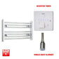 Flat / Single Heat / Booster Timer 400 x 700 Pre-Filled Electric Heated Towel Radiator Chrome