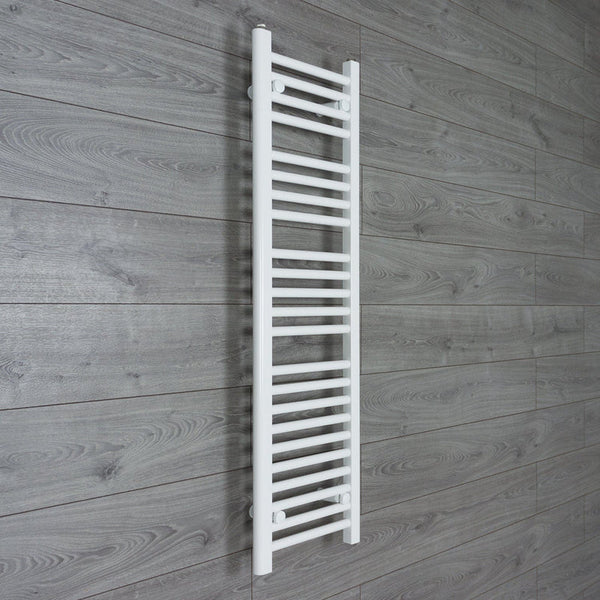 1200x400mm Towel Rail Radiator Flat White Central Heating