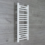 800x400mm Towel Rail Radiator Flat White Central Heating