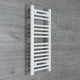 800x400mm Towel Rail Radiator Flat White Central Heating