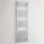 1600mm Chrome Towel Rail - Niche Pipe Centers (400-550mm)
