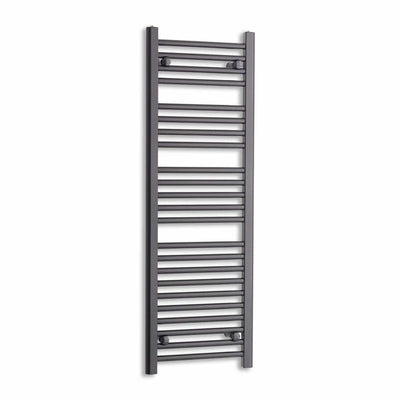 1200mm x 400mm Heated Towel Rail Radiator – Matt Black
