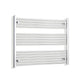800x950mm Heated Straight Towel Rail Radiator Chrome