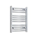 600x450mm Heated Straight Towel Rail Radiator Chrome