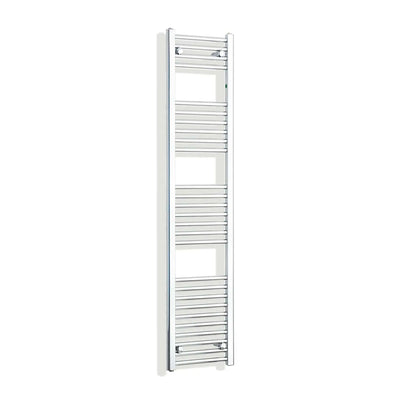 1600x300mm Heated Straight Towel Rail Radiator Chrome