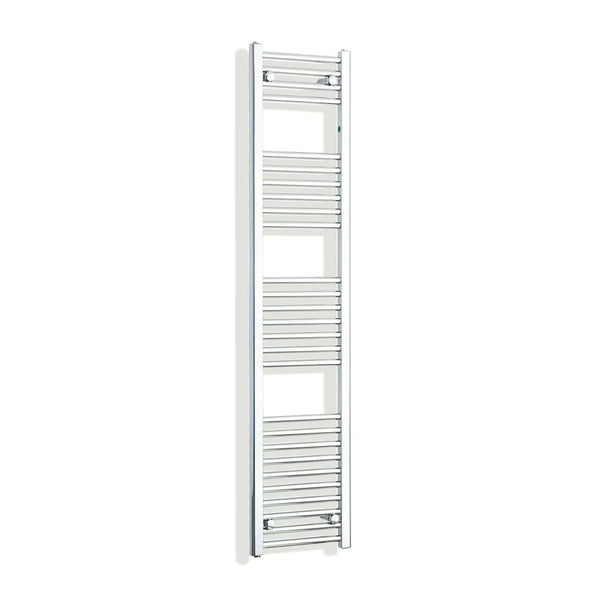 1600x300mm Heated Straight Towel Rail Radiator Chrome