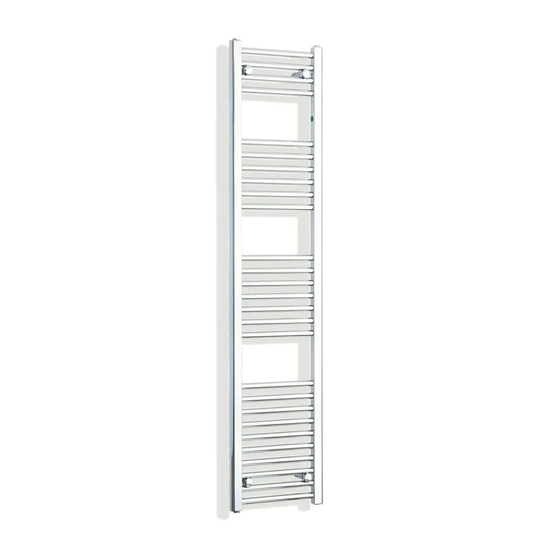 1600x300mm Heated Straight Towel Rail Radiator Chrome
