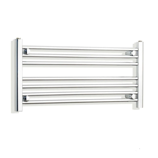 400x800mm Heated Straight Towel Rail Radiator Chrome