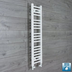 1000 mm High x 200 mm Wide Towel Rail Radiator Flat White