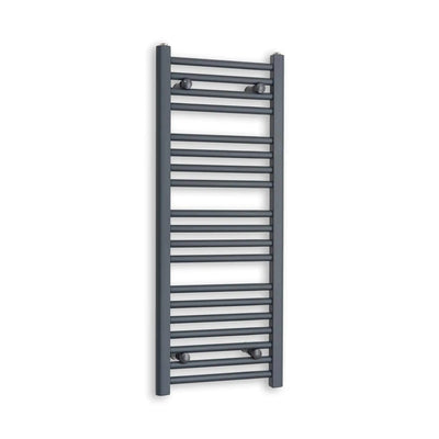 1000x400mm Heated Straight Anthracite-Sand Grey Towel Rail