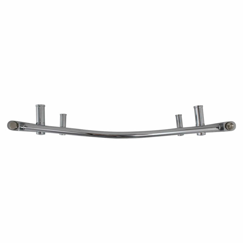 1600x600mm Heated Flat or Curved Towel Radiator Chrome