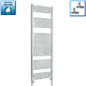 1856 High x 400 Wide Heated Straight Chrome Towel Radiator