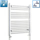 800x650mm Heated Straight Towel Radiator Chrome