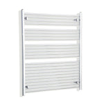 1200x1000mm Heated Straight Towel Rail Radiator Chrome