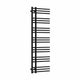 1500 mm High x 500 mm Wide Difta Heated Towel Radiator Flat Black