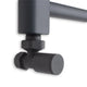 1800x600mm Heated Straight Anthracite-Sand Grey Towel Rail