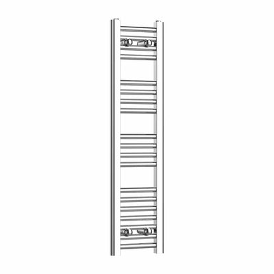 1000x200mm Heated Straight Towel Rail Radiator Chrome