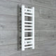 600x400mm Towel Rail Radiator Flat White Central Heating - Elegant Radiators