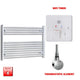 700x1000mm Pre Filled Electric Towel Rail Straight Chrome
