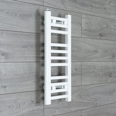 600x200mm Heated Towel Rail Radiator Flat White