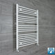 1200x750mm Towel Rail Radiator Flat White Central Heating