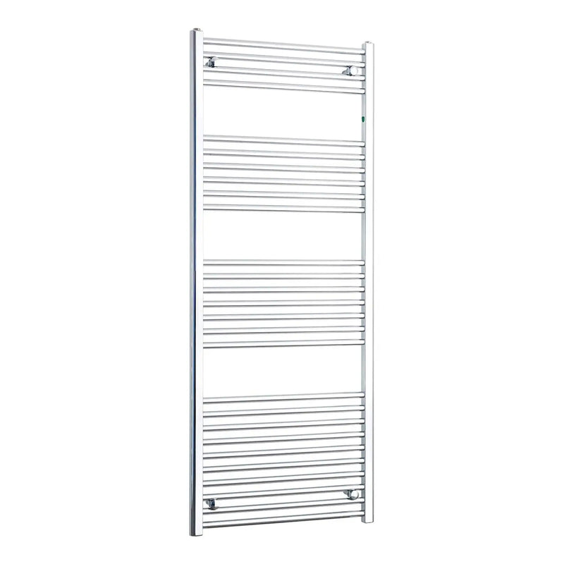 1600x600mm Heated Flat or Curved Towel Radiator Chrome