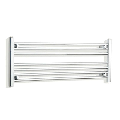 400 mm High 1000 mm Wide Chrome Towel Rail Central Heating