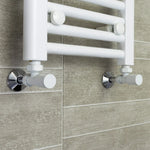 1700x700mm Towel Rail Radiator Flat White Central Heating