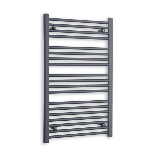 1000x600mm Heated Straight Anthracite-Sand Grey Towel Rail