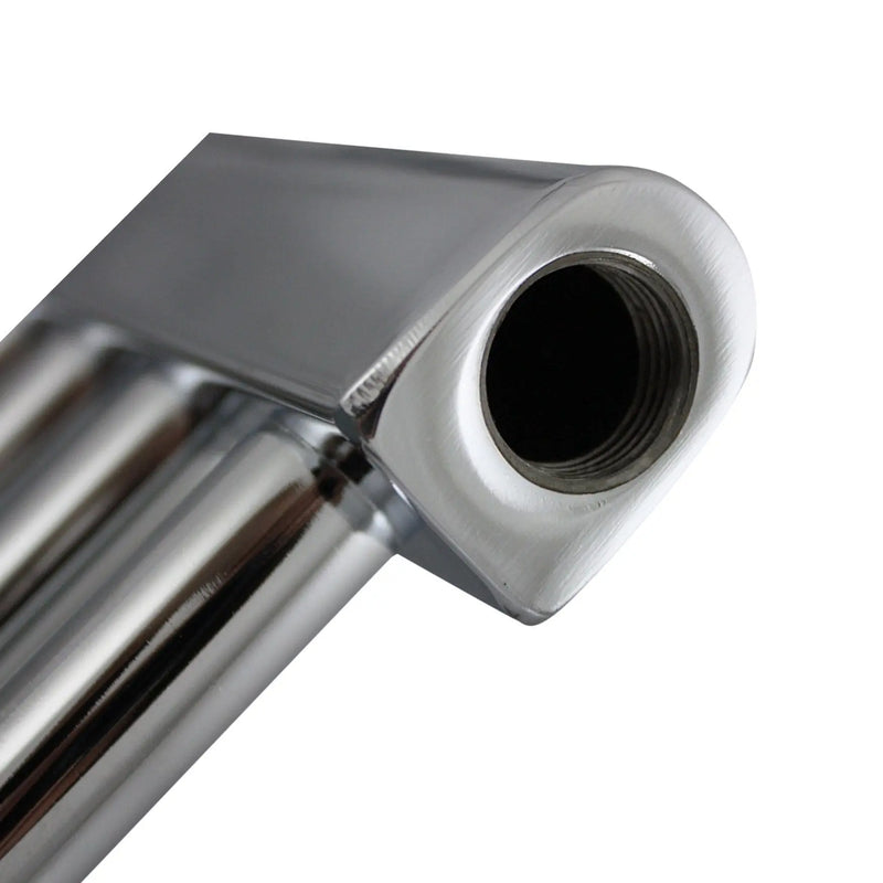 800x400mm Heated Flat or Curved Towel Radiator Chrome