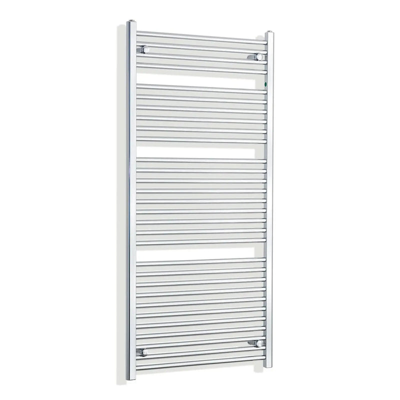 1500 mm High x 700 mm Wide Heated Straight Towel Rail Chrome