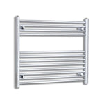 700x800mm Heated Straight Towel Rail Radiator Chrome