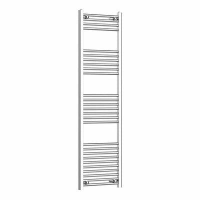 1600x450mm Heated Straight Towel Rail Radiator Chrome