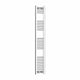 1600x250mm Heated Straight Towel Rail Radiator Chrome