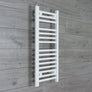 Without Valves 800 x 400 Heated Towel Rail Radiator Flat White Central Heating