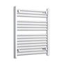 Straight / Without Valves 800 x 600 Heated Flat or Curved Towel Radiator Chrome